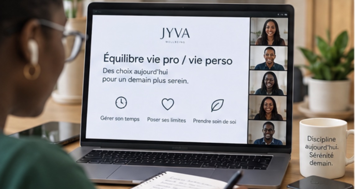 Illustration d’un atelier sur l’équilibre entre vie professionnelle et personnelle